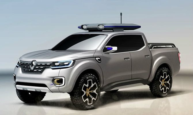 Renault Alaskan Concept กระบะสัญชาติฝรั่งเศสดีไซน์โดนใจ