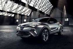 Toyota C-HR Concept เวอร์ชั่นผลิตจริงปี 2016