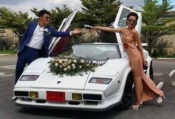 ส่องรถงานแต่ง 'บีม-ชาช่า' กับ Lamborghini Countach มูลค่าไม่ต่ำกว่า 50 ล้าน!!!