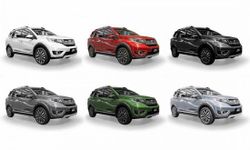 Honda BR-V ใหม่ มีให้เลือกด้วยกัน 6 สี เคาะเริ่ม 6 แสนต้นในอินโดฯ