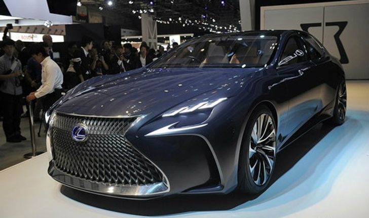 Lexus LF-FC ต้นแบบรถไฮโดรเจนสุดหรูเปิดตัวที่ Tokyo Motor Show 2015