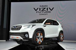 Subaru Viziv Future Concept ถูกเปิดตัวอย่างเป็นทางการที่งานโตเกียวมอเตอร์โชว์ 2015