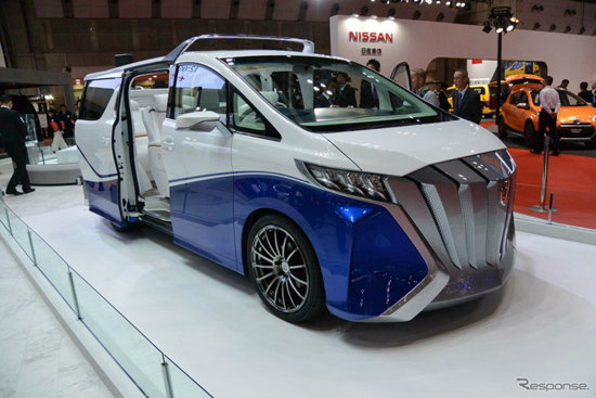 อย่างโหด Toyota Alphard Hercule Concept เผยโฉมที่โตเกียวมอเตอร์โชว์ 2015