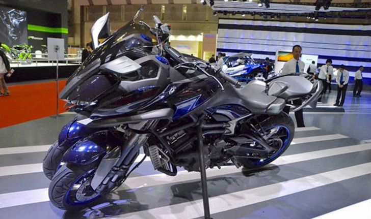 Yamaha MWT-9 ต้นแบบบิ๊กไบค์สามล้อ 850 ซีซี เปิดตัวที่โตเกียวมอเตอร์โชว์ 2015