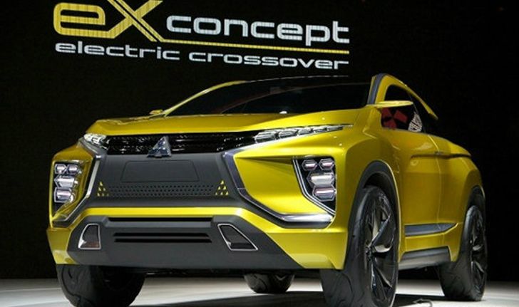 Mitsubishi eX Concept ครอสโอเวอร์ไฟฟ้ารุ่นล่าสุดที่งานโตเกียวมอเตอร์โชว์ 2015