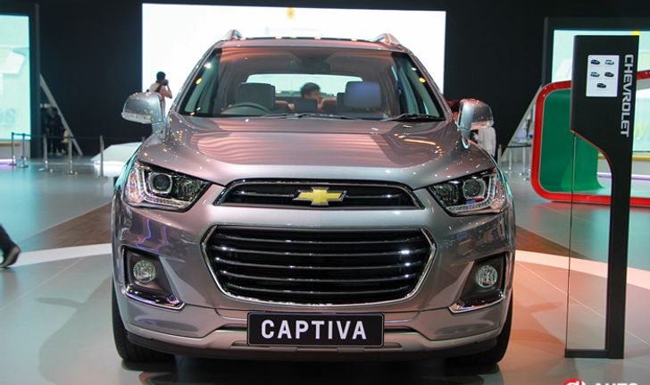 Chevrolet Captiva 2016 ไมเนอร์เชนจ์ใหม่พร้อมฟังก์ชั่น Apple CarPlay