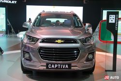 Chevrolet Captiva 2016 ไมเนอร์เชนจ์ใหม่พร้อมฟังก์ชั่น Apple CarPlay