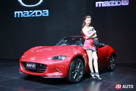 ชมบูธ Mazda ที่งาน Motor Expo 2015