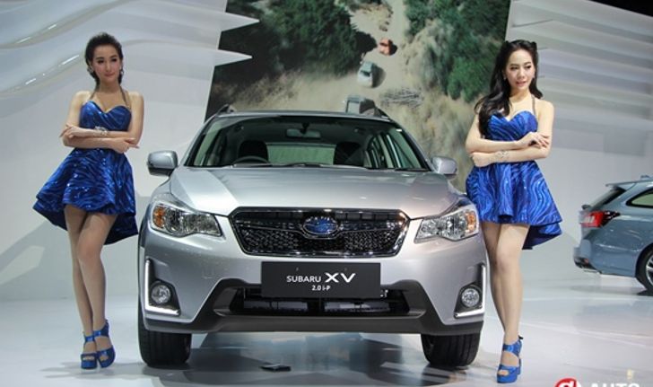 ไปดูบูธ Subaru ที่งานมอเตอร์เอ็กซ์โป 2015