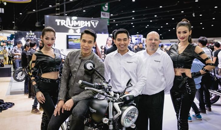 Triumph เปิดตัวทายาทบอนเนวิลล์ใหม่ 5 รุ่นที่งาน Motor Expo 2015