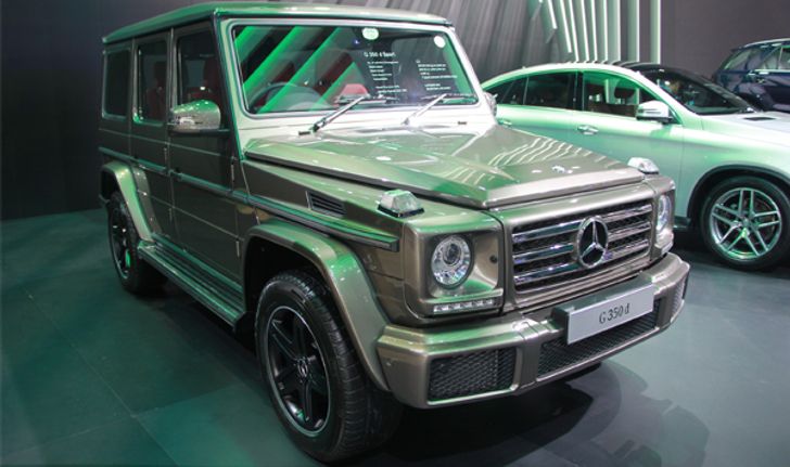 Mercedes-Benz G350d Sport ใหม่ เปิดตัวที่งานมอเตอร์เอ็กซ์โป 2015 เคาะราคา 8.49 ล้านบาท