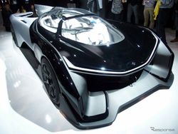 Faraday Future เผยรถแข่งพลังงานไฟฟ้าดีไซน์สุดเท่ในงาน CES 2016