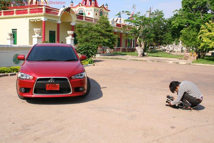 Test drive Mitsubishi Lancer EX 2011