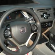 Honda civic 2012 intrior