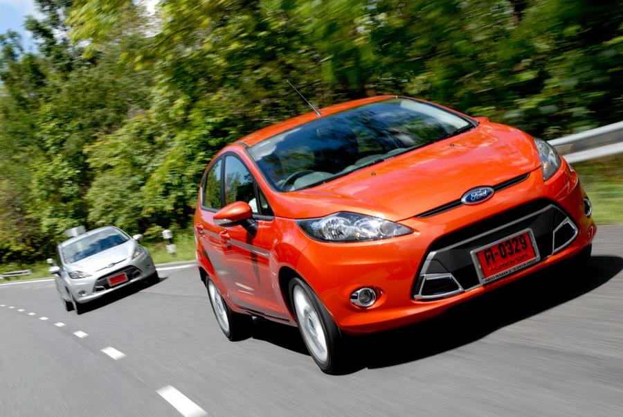 ทดสอบประหยัด  Ford Fiesta