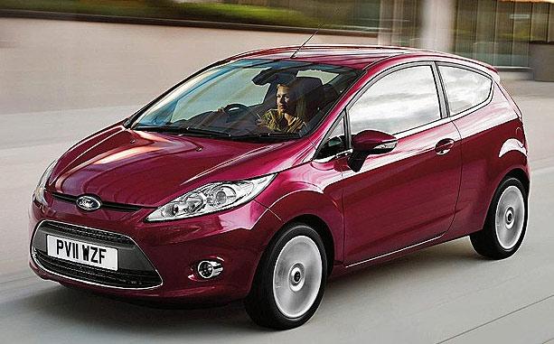 	อันดับที่ 3 Ford Fiesta  