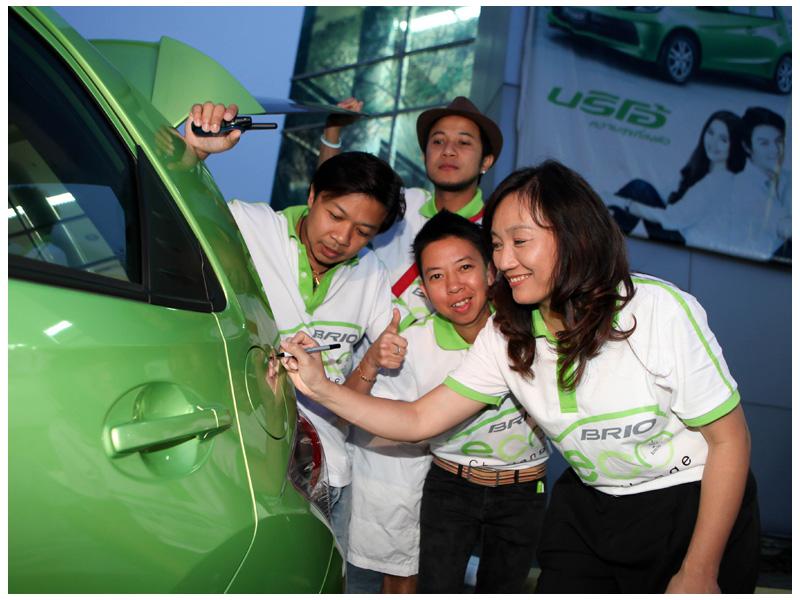 Honda Brio Eco Challenge