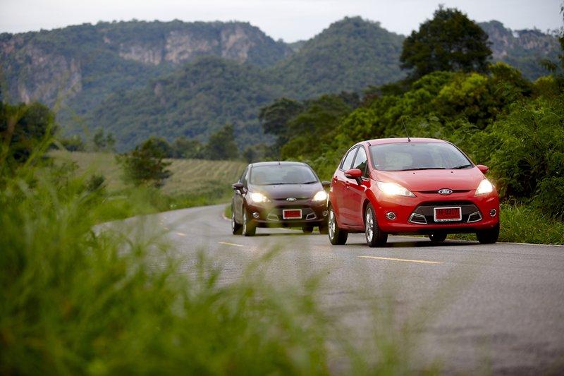  Ford Fiesta  Green Traveling E20