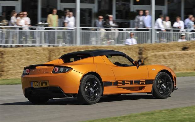 อันดับที่ 3 Tesla Roadster 
