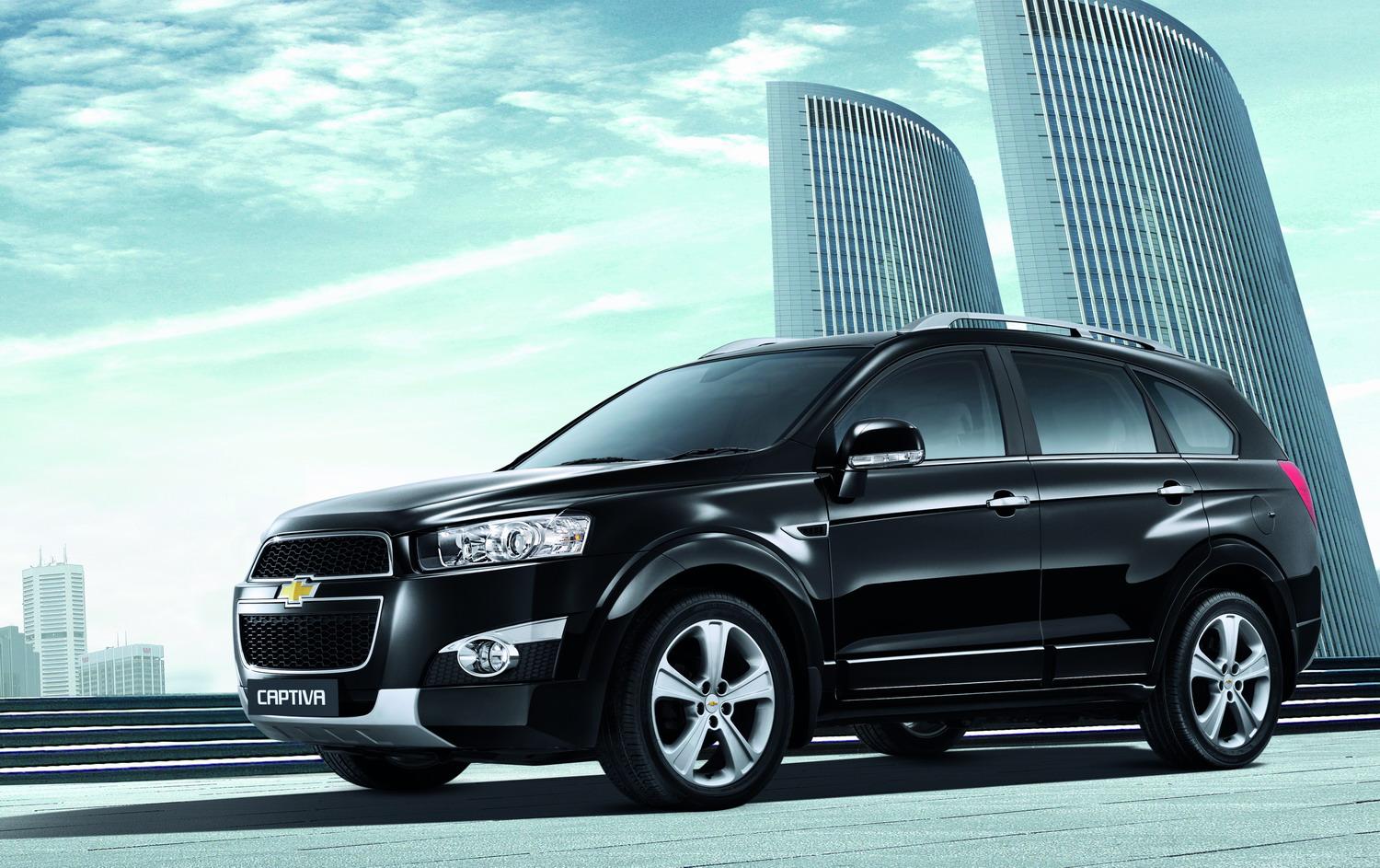 new chevrolet captiva minorchanged diesel