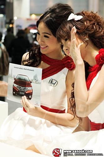 พริตตี้ Honda  งาน Motor Expo 2011