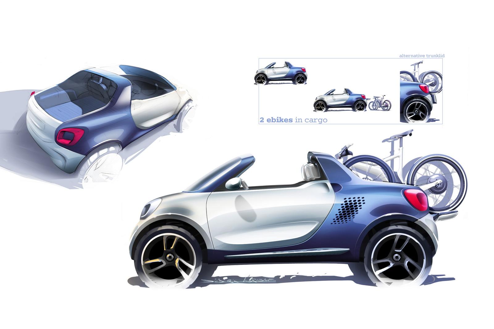 Smart For Us small Pick-up Concept 