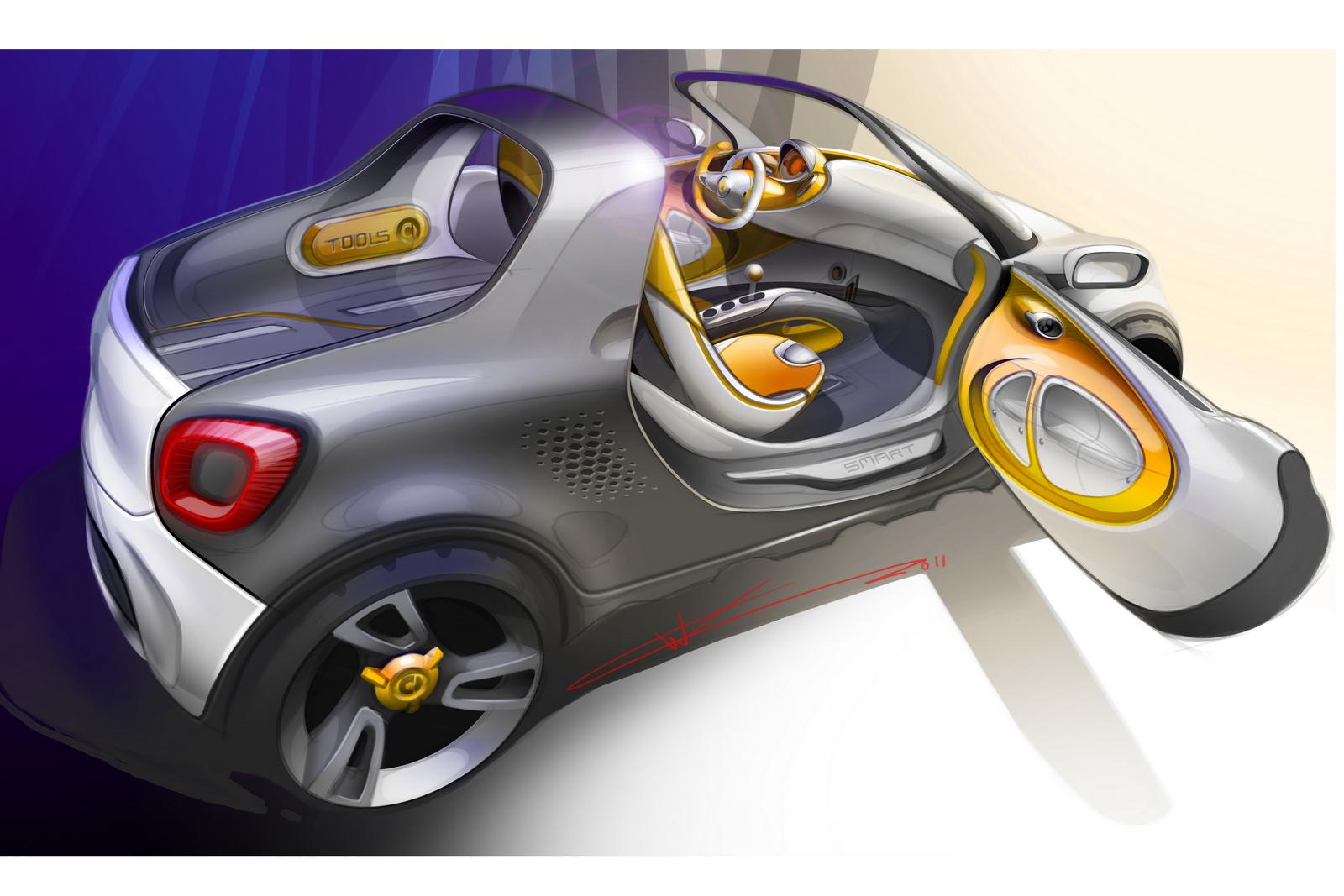 Smart For Us small Pick-up Concept 