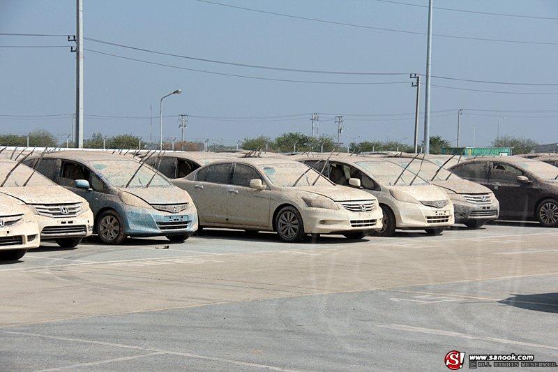 Honda ทุบรถน้ำท่วม