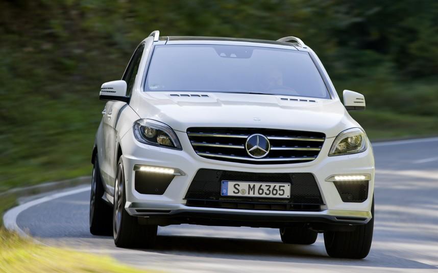 อันดับที่  10 Mercedes-Benz ML63 AMG