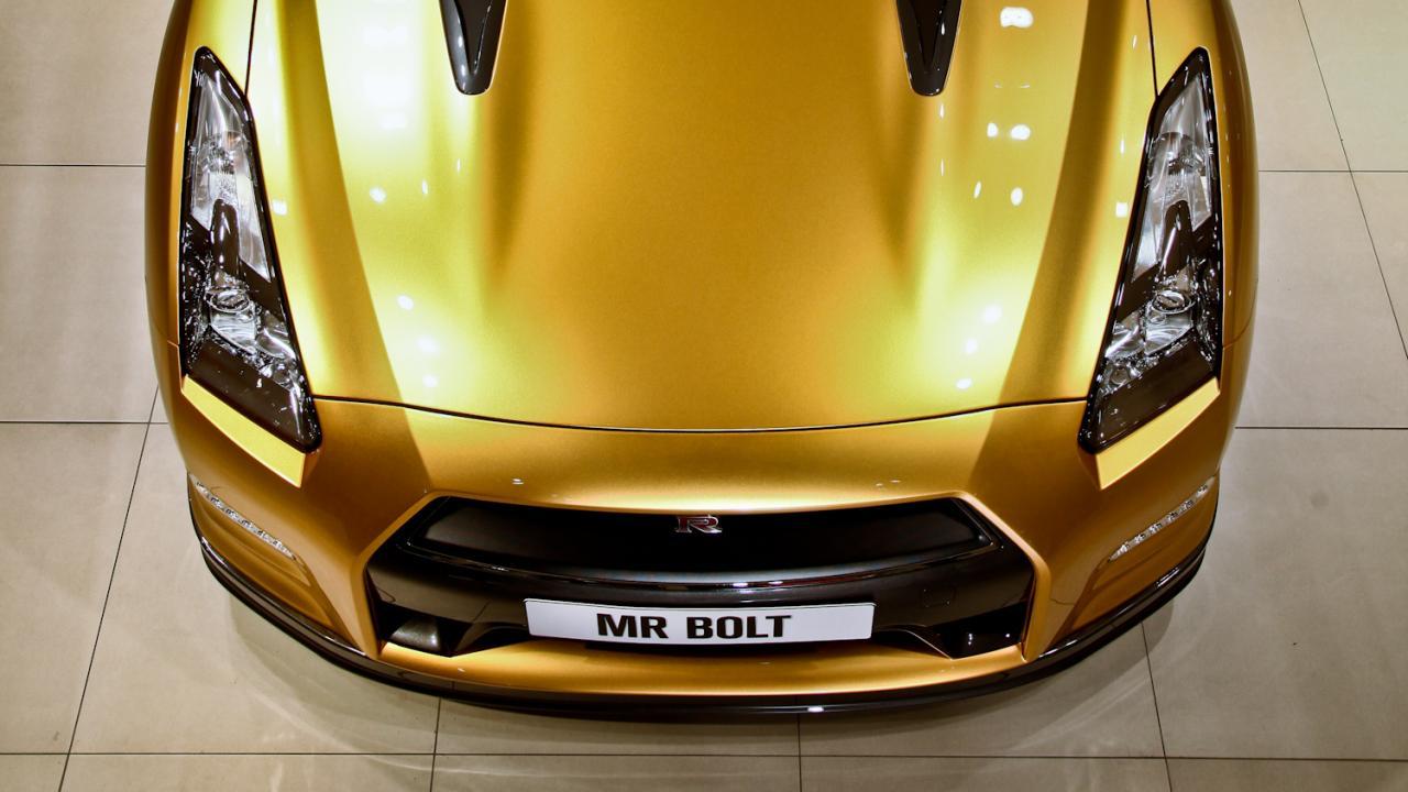 Nissan GT-R Bolt Gold