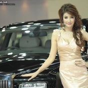 พริตตี้ ROLLS ROYCE  มอเตอร์โชว์ 2013