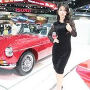 พริตตี้ MG Motor Expo 2013