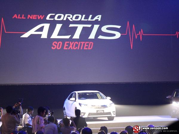 ภาพงานเปิดตัว Altis 2014