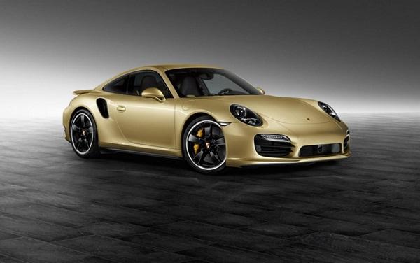 Porsche 911 Lime Gold