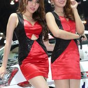 พริตตี้ ISUZU - Motor Show 2014