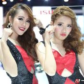 พริตตี้ ISUZU - Motor Show 2014