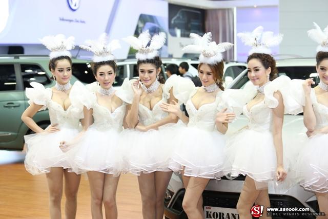 พริตตี้ SSANGYONG - Motor Show 2014