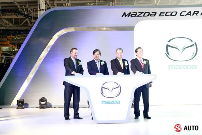 Mazda 2 ใหม่ เริ่มผลิตแล้ว