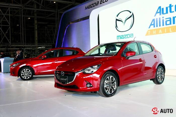 Mazda 2 ใหม่ เริ่มผลิตแล้ว