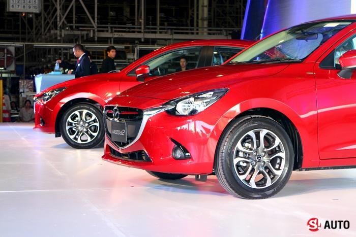 Mazda 2 ใหม่ เริ่มผลิตแล้ว