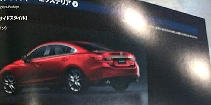 หลุด Mazda 6 ไมเนอร์เชนจ์