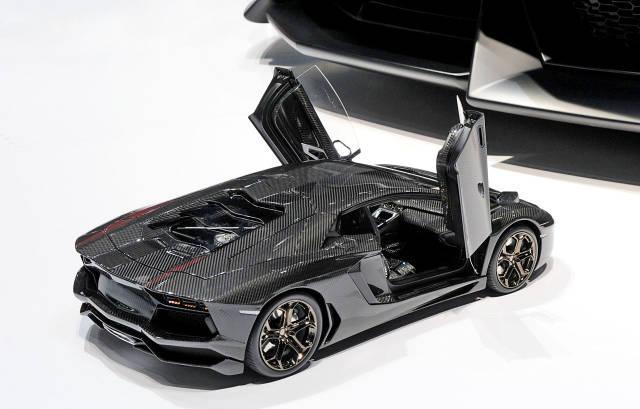 รถโมเดล Lamborghini Aventador