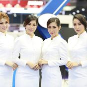 พริตตี้ชุดไทย-Motor Expo 2016