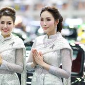 พริตตี้ชุดไทย-Motor Expo 2016