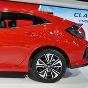 Honda Civic Hatchback 2018 สีแดง Rallye Red