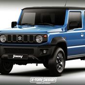 Suzuki Jimny 2018 Rendered / X-Tomi Design