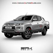 Mitsubishi Triton Rendered / indianautosblog