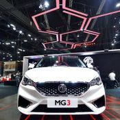 บูธรถ MG ในงาน Motor Expo 2018