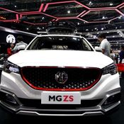 บูธรถ MG ในงาน Motor Expo 2018