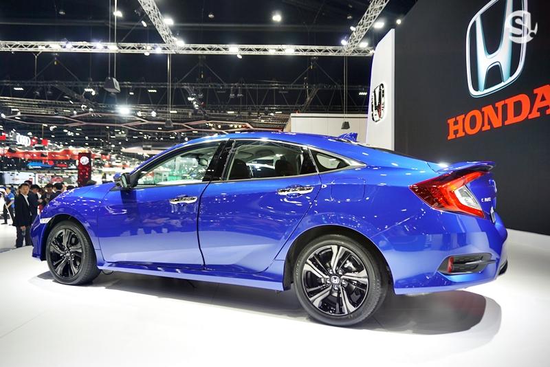 Honda Civic 2019 สีน้ำเงิน Brilliant Sporty